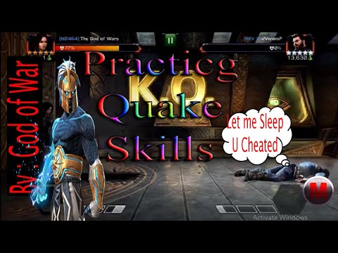 Practicing Quake By : God of War - Marvel Contest of Champions