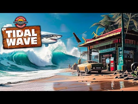 Gas Station Simulator Tidal Wave | All Is Well Until.... The Loony Boat Arrives |  EP10