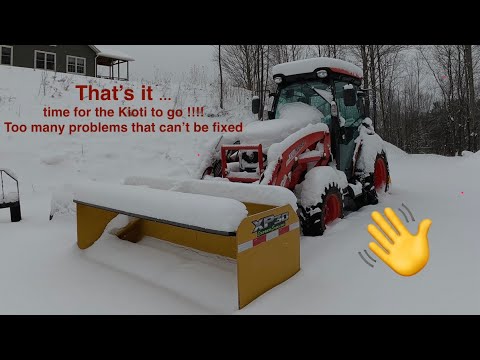 Problems And More Problems Time For The Kioti To Go