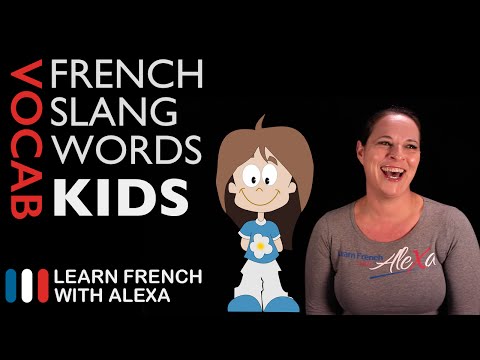 4 French Slang words for CHILD (Learn French With Alexa)