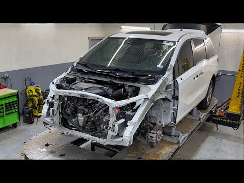 Salvage Honda Front Crash Repair (Quick Fix)