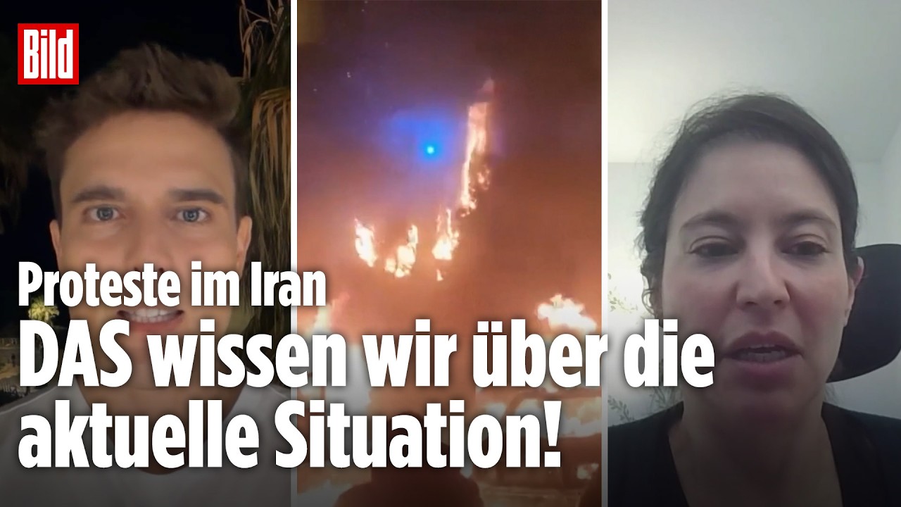 IRAN IM BLACKOUT: Schwächeln die Proteste? DAS wissen wir über die aktuelle Situation!