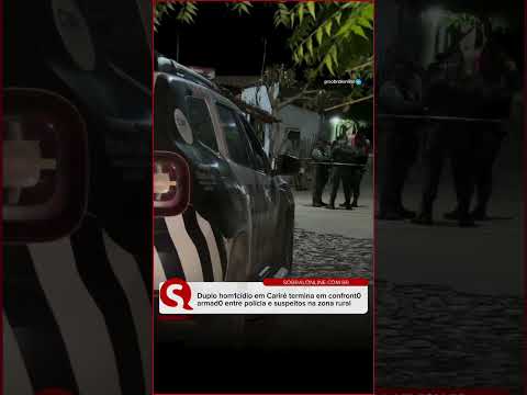 Urgente: Duplo homic1dio em distrito de Cariré #ceará. Polícia e suspeitos teriam trocado dispar0s: