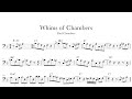Whims of Chambers - Paul Chambers | bass transcription