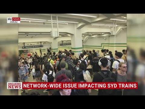 Major delays as Sydney trains stop running with no estimated times for services returning