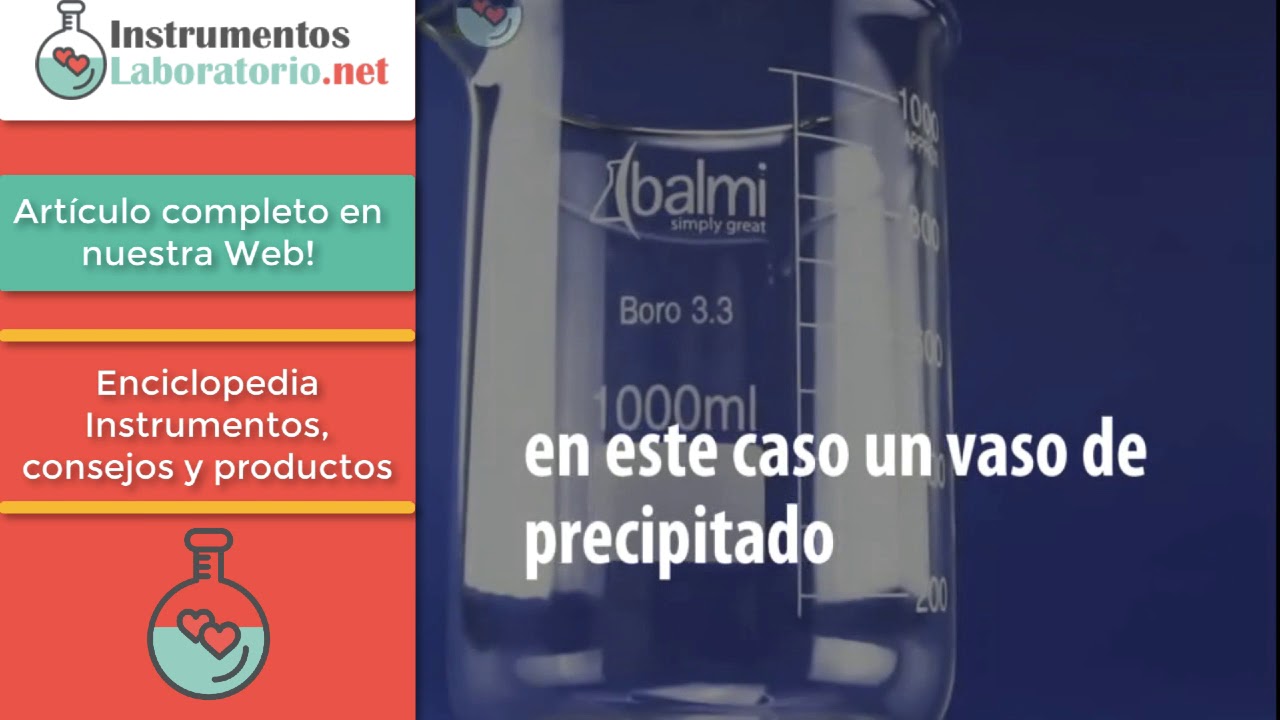 pinzas para vaso de precipitado