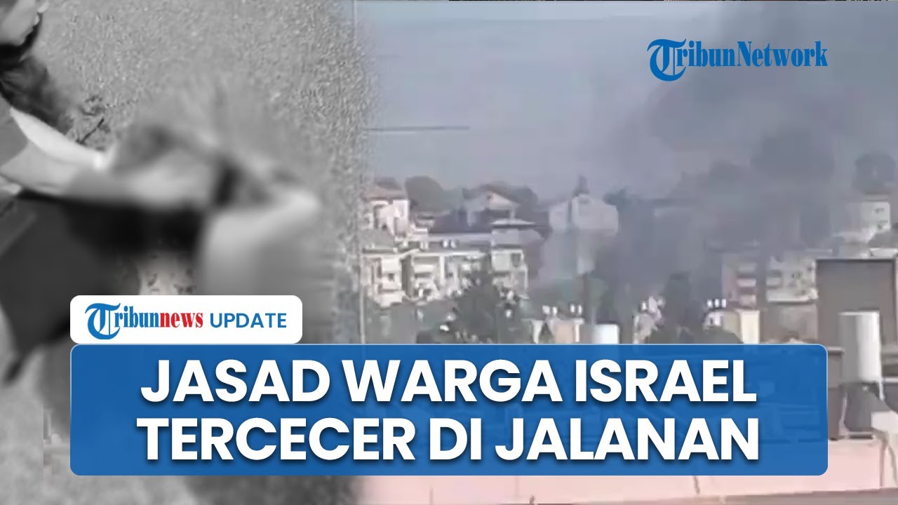 Iron Dome Lumpuh! Penampakan Jasad Warga Berdarahdarah saat 20 Roket