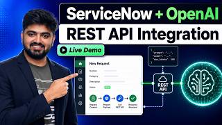 ServiceNow OpenAI Integration Using REST API | ChatGPT AI Incident Triage Demo