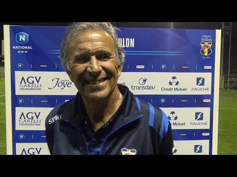 SPORTING CLUB TOULON - FC Bastia Borgo (National - J12) : interview Victor Zvunka (01/11/2019)