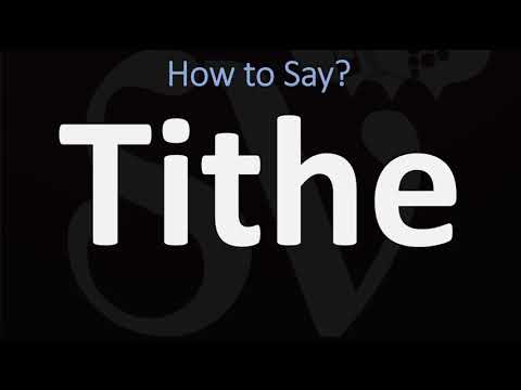 How to Pronounce Tithe? (CORRECTLY)