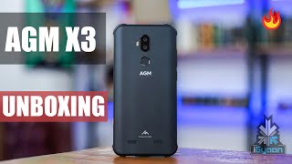 AGM X3 Unboxing : Snapdragon 845 IP68 Rugged Phone