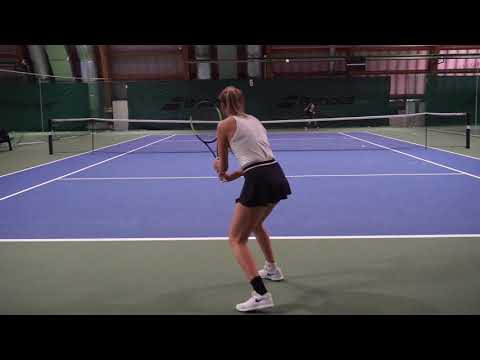 Mamontova Ksenia tennis video
