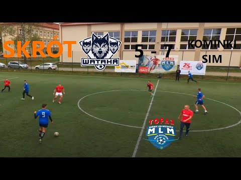 | LBB WATAHA - KOMINKI SIM | SKRÓT | Topaz Mińska Liga Mistrzów