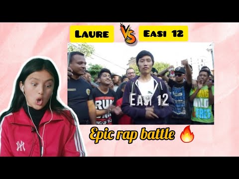 Reacting to Laure Vs Easi 12- Raw barz (Rap Battle 🔥)