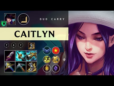 Caitlyn ADC vs Ezreal - VN Diamond Patch 26.01