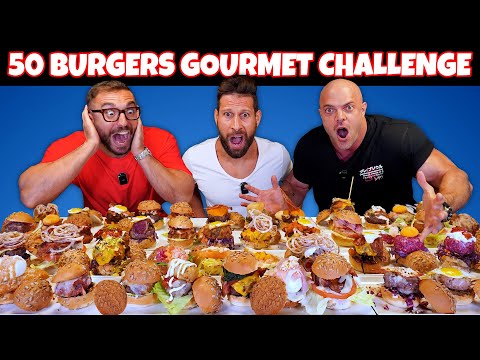 50 PANINI BURGER GOURMET CHALLENGE con @xMurryPwNz e @DANNY_LAZZARIN