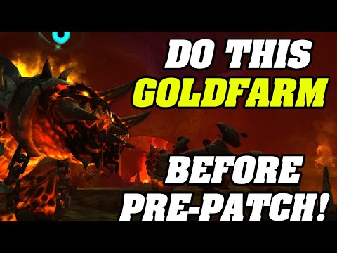 You HAVE To Do This GOLDFARM Before Shadowlands Pre-Patch!!
