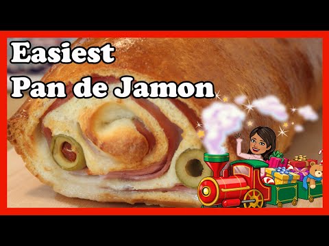 EASIEST VENEZUELAN PAN DE JAMON || Ham bread perfect side dish