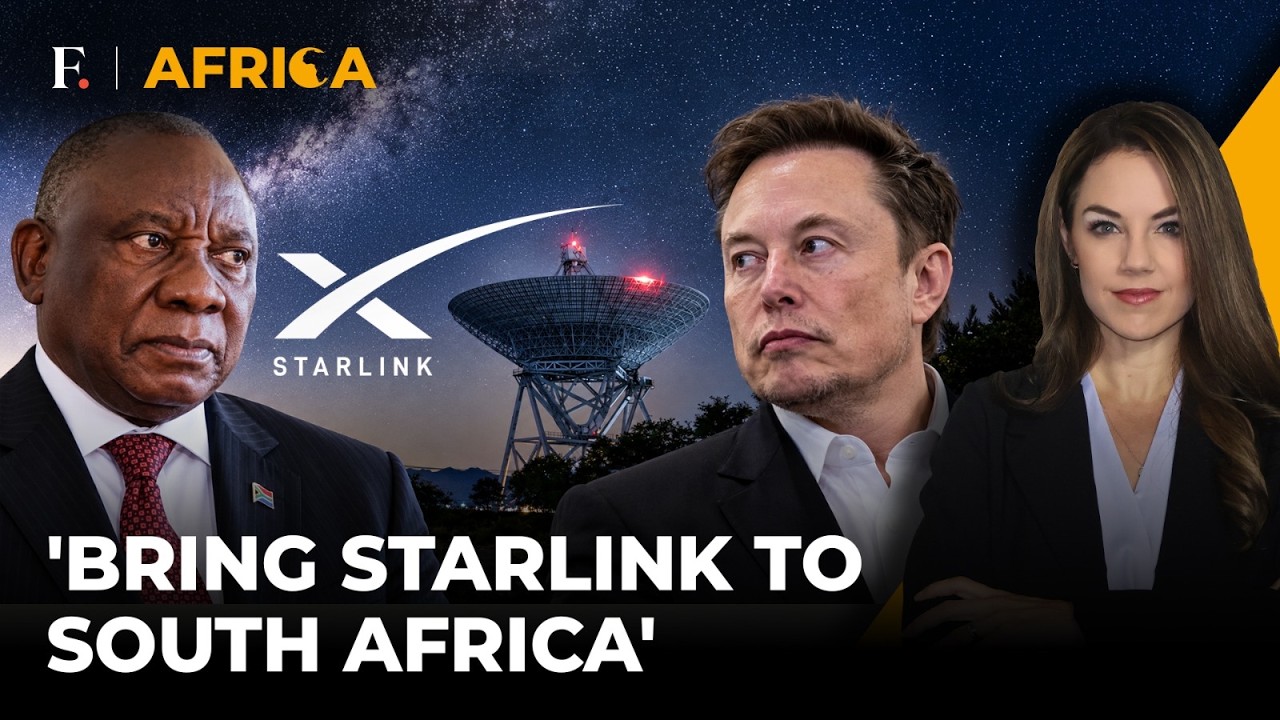 'Cooperate With Your Homeland': South Africa's Message to Musk Over Starlink Row | Firstpost Africa