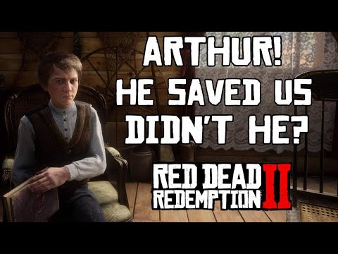 Part of a video titled Jack Remembers Arthur in the Epilogue | Red Dead Redemption 2