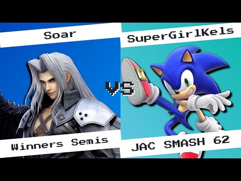 JAC SMASH #62: Soar (Sephiroth) vs SuperGirlKels (Sonic) - Winners Finals