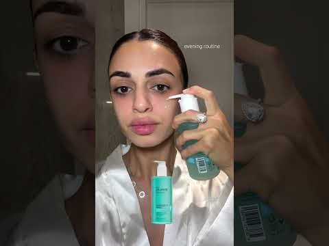Evening routine 🤍 products i used: the purest solutions