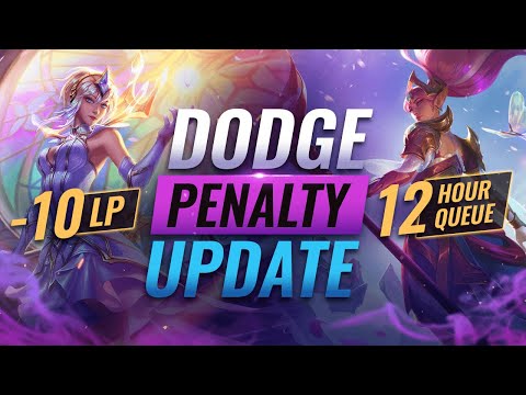 HUGE UPDATES: DODGE PENALTY NERFS & NEW AFK PENALTIES - League of Legends Season 11