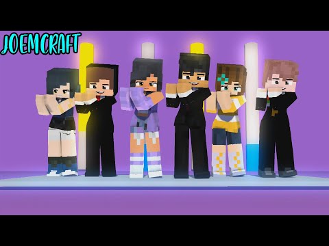 COUPLE DANCE | DUNDUN DANCE | HERO TONIGHT DANCE  | MAIZEN, APHMAU, PIERCE, NOI -Minecraft Animation