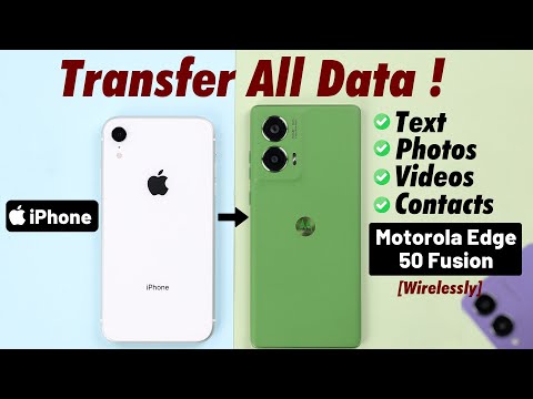 How to Transfer All Data from OLD iPhone to NEW Motorola Moto Phone!