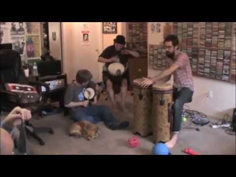 Percussion Jam Apartment Music #25 - Mark McGee (with Luke, Lewis and Pearlman)