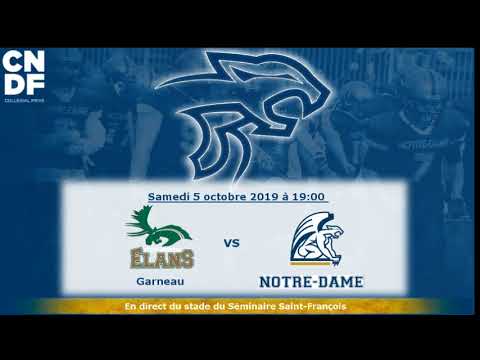 Promo - 5 octobre 2019 - Garneau vs Notre-Dame