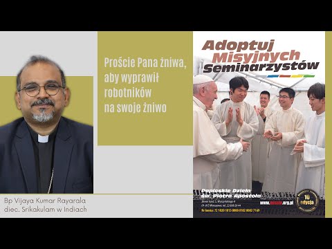 X edycja AdoMiS - bp Vijaya Kumar Rayarala, diec. Srikakulam, Indie