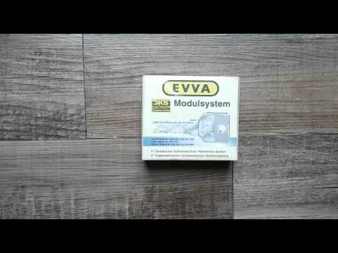 EVVA 3KS Zylinderschloss auseinander und zusammen bauen