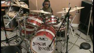 Swan (Murray Atkinson) - El Camino, 5 year old drummer, Jonah Rocks