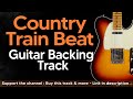 Country Train Beat Guitar Backing Track Jam In E