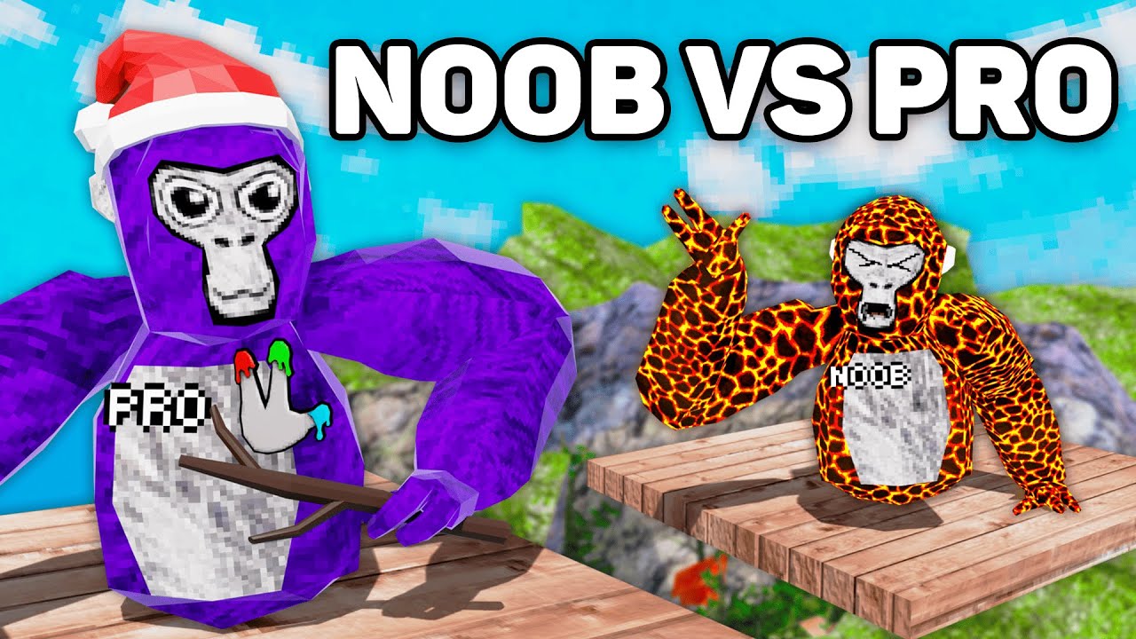 I Made a Noob 1v1 a PRO in Gorilla Tag