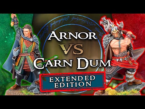 Arnor vs Carn Dum | New Legions! | MESBG Battle Report