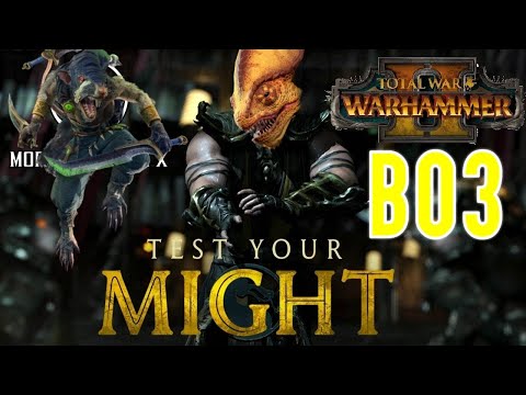 TEST YOUR MIGHT - B03 Community Tournament Practice | Total War Warhammer 2 Multiplayer