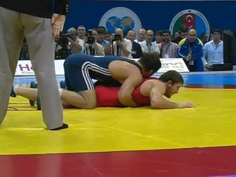 74 kg. Ibragim Aldatov (UKR) vs Makhach Murtazaliev (RUS) Final, World Champ. 2007-Baku (AZE)
