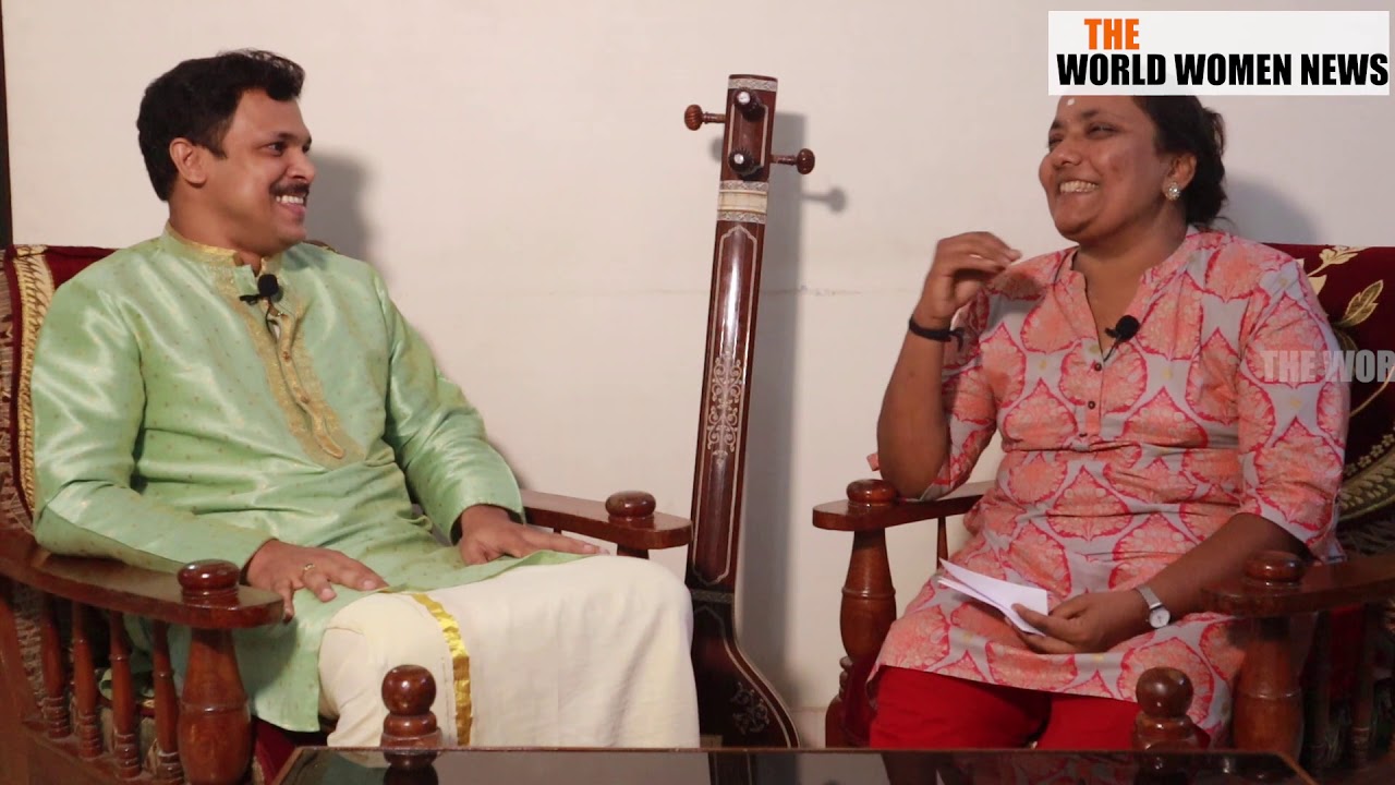 Violinist Avaneeswaram SR Vinu, Moments shared with The World Women News.