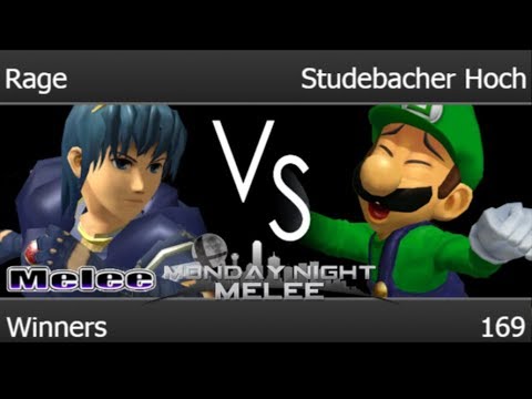 MNM 169 - Rage (Marth) vs TLOC | Studebacher Hoch (Luigi) Winners - Melee