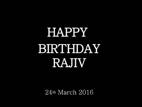 Rajiv's 35th Birthday!!!! :)