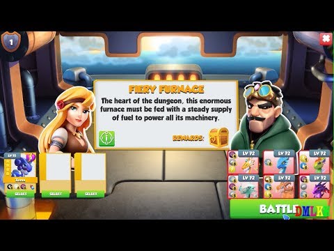 Attack the Daily Dungeon + fight enchant dragon battie - Gameplay - Dragon Mania Legends -part 664