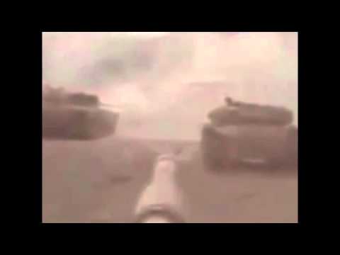 Сирия НЛО атакует танк