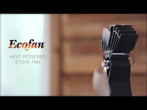 Värmefläkt Ecofan UltrAir Nickel 810 Svart - Youtube manufacturer video 2