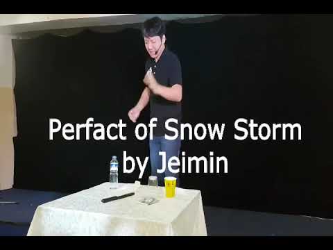 Mágica Copo Neve Chinesa