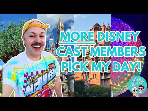 I Let MORE Disney Cast Members Pick My Day! | Disney World 4-Park Challenge!