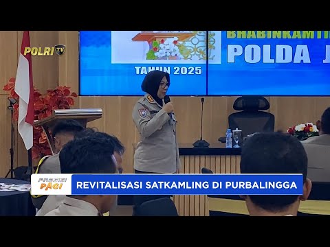 DIRBINMAS POLDA JATENG DORONG REVITALISASI SATKAMLING TARGETKAN 1 RT SATU SATKAMLING