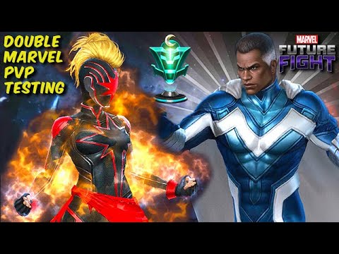 BLUE MARVEL & CAPTAIN MARVEL in PVP! Who is STRONGER - Marvel Future Fight
