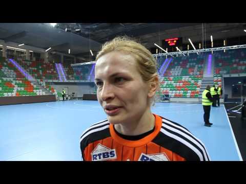 Kaja Załęczna po meczu z Vistalem